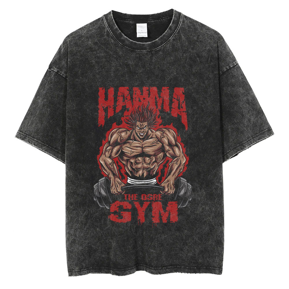 Hanma The Orge Baki T-shirt, Anime T-shirt