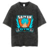 Saiyan Blue Gym Dragon Ball Z T-shirt, Anime T-shirt