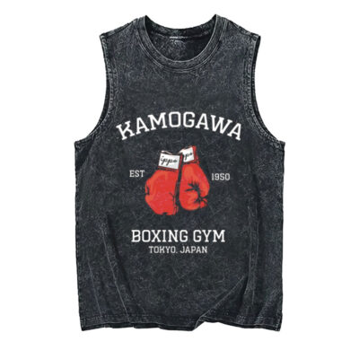 Boxing Gym Classic Hajime No Ippo Tank Top, Anime Tank Top