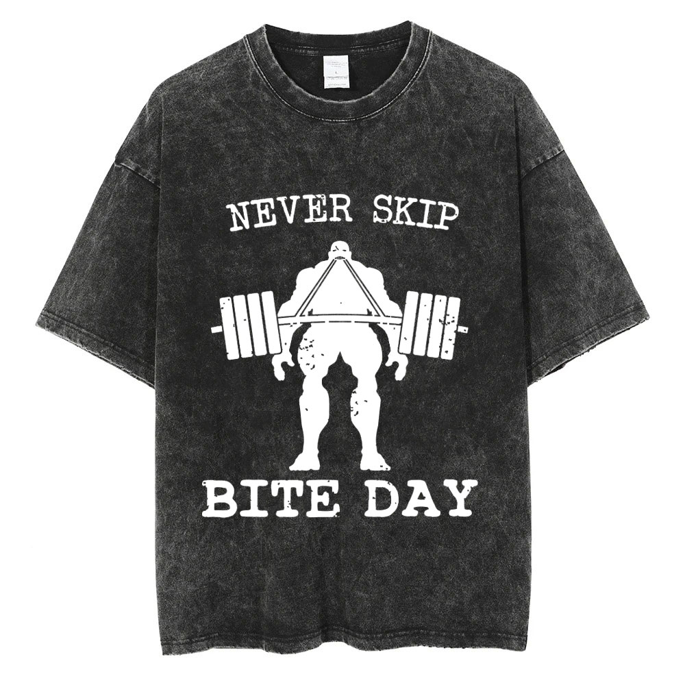 Never Skip Bite Day Baki T-shirt, Anime T-shirt