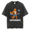 Swolemander Gym Pokemon T-shirt, Anime T-shirt