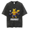 Pikahuge Gym Pokemon T-shirt, Anime T-shirt