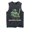 Small You are, Lift You Must Gym Tank Top, Anime Tank Top