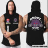 Ghost Gym Custom Name Hoodie Tank Top