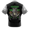 Viridian Gym Custom Name and Number Hawaiian Shirt