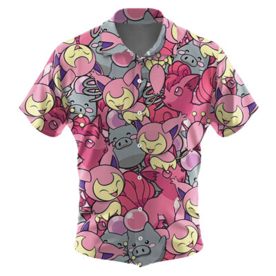 Pink Pokemon Pokemon Hawaiian Shirt