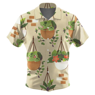 Cute Bulbasaur Pokemon Hawaiian Shirt