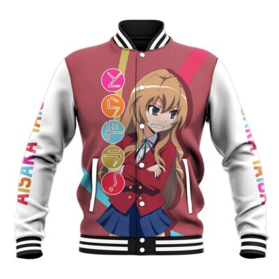 Aisaka Taiga Anime Varsity Jacket Toradora