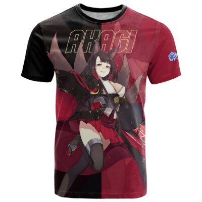 Akagi - Azur Lane T Shirt Anime Game Style