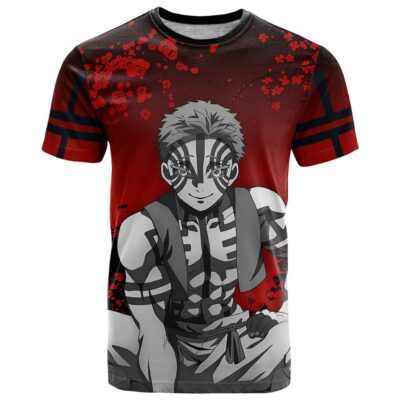 Akaza Demon Slayer T Shirt Japan Art