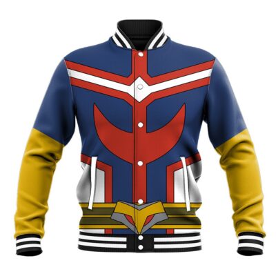 All Might Uniform Anime Varsity Jacket My Hero Academia