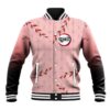 Anime Demon Slayer Nezuko Anime Varsity Jacket Asanoha Pattern