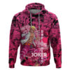 Donquixote Doflamingo Joker Hoodie Pink Style