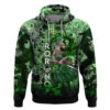 One Piece Roronoa Zoro Hoodie Dragon Twister Style