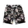 Demon Slayer Genya Strips Anime Board Shorts Swim Trunks