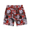 Demon Slayer Enmu Strips Anime Board Shorts Swim Trunks