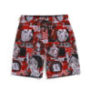 Demon Slayer Enmu Strips Anime Board Shorts Swim Trunks