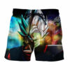 Dragon Ball Goku Black Fusion Zamasu Evil Villain Graphic Anime Board Shorts Swim Trunks