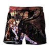 Sword Art Online Crying Asuna Angry Kirito Black Anime Board Shorts Swim Trunks