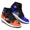 Vegeta and Goku Sneakers Custom Dragon Ball Anime Shoes Mix Galaxy