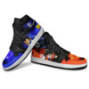 Vegeta and Goku Sneakers Custom Dragon Ball Anime Shoes Mix Galaxy