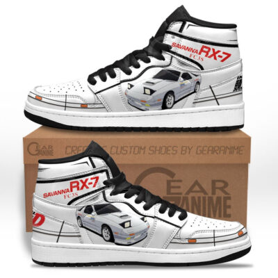 Savanna RX-7 FC3S Sneakers Initial D Custom Anime Shoes