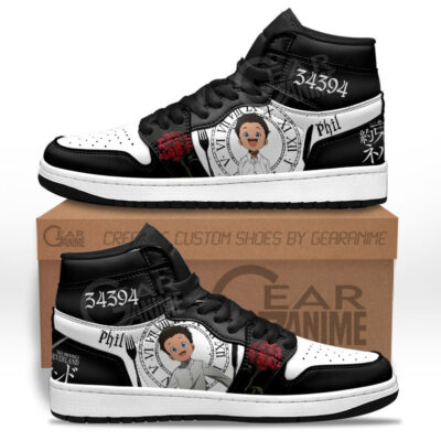 Phil Sneakers The Promised Neverland Custom Anime Shoes