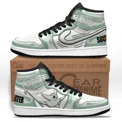 Excalibur Sneakers Soul Eater Custom Anime Shoes