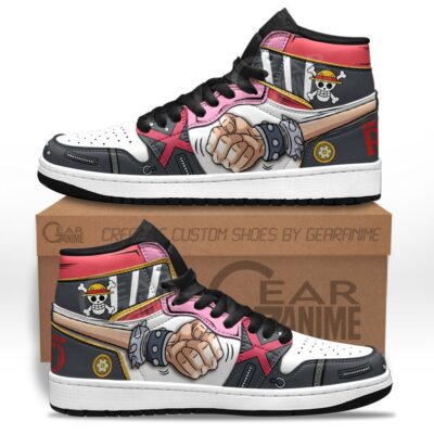Luffy Sneakers One Piece Red Custom Anime Shoes