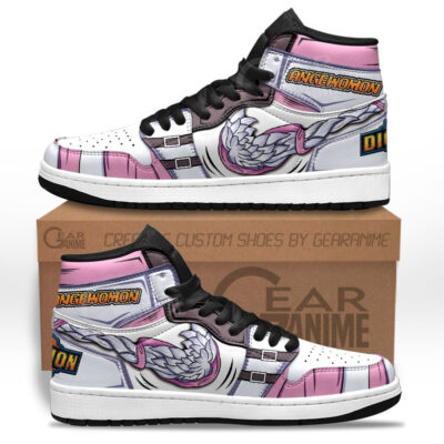 Angewomon Skill Sneakers Custom Digimon Anime Shoes For Fans
