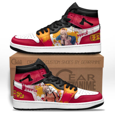 Power Sneakers Chainsaw Man Custom Anime Shoes