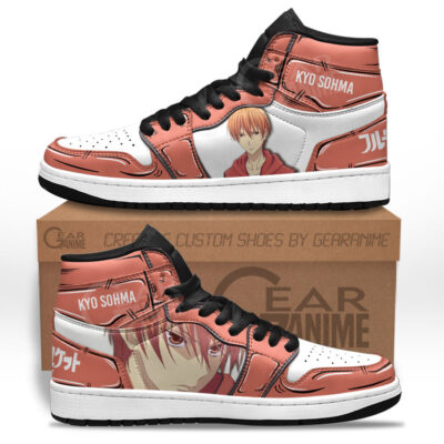 Kyo Sohma Sneakers Fruits Basket Custom Anime Shoes For Fans