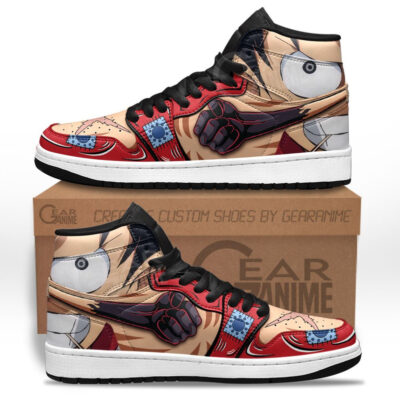 Monkey D Luffy Sneakers One Piece Custom Anime Shoes
