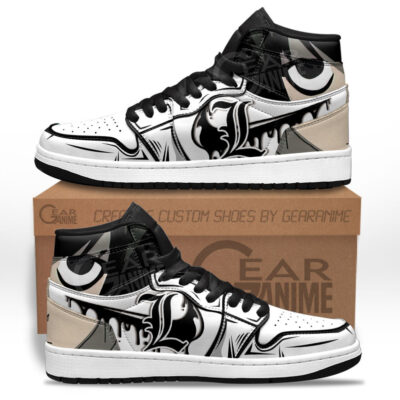 L Lawliet Sneakers Death Note Custom Anime Shoes