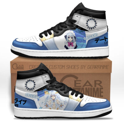 Date A Live Origami Tobiichi Sneakers Custom Anime Shoes