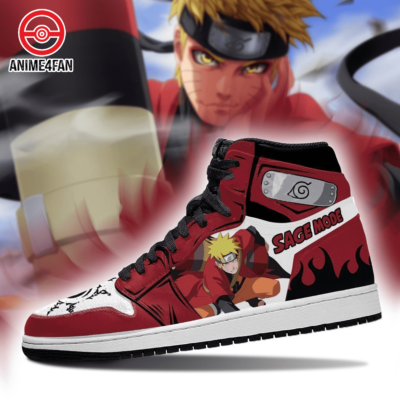 Naruto Sage Mode Anime JD1s Sneakers Custom For Fans