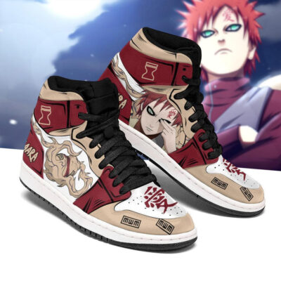 Gaara Shoes Sand Skill Costume Anime JD1s Sneakers Naruto