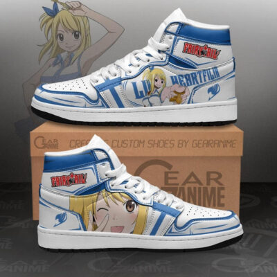 Lucy Heartfilia JD1s Sneakers Custom Anime Fairy Tail Shoes