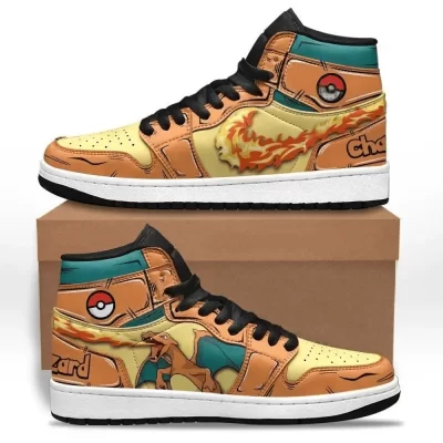 Charizard Fire Blast Custom Anime Shoes For Pokemon Fans VA308015