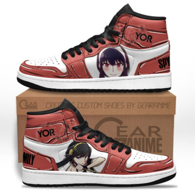 Yor Forger JD1s Sneakers Custom Spy x Family Anime Shoes