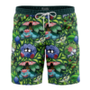 Grass Type Pokemon Pokemon Anime Board Shorts Swim Trunks