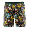 Electric Type Pokemon Pokemon Anime Board Shorts Swim Trunks