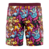 Eevee Evolutions Pokemon Anime Board Shorts Swim Trunks