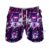 Ghostly Evolution Ghastly Haunter Gengar Pokemon Anime Board Shorts Swim Trunks