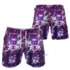 Ghostly Evolution Ghastly Haunter Gengar Pokemon Anime Board Shorts Swim Trunks