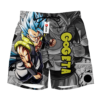 Gogeta Anime Board Shorts Swim Trunks