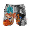 Goku Blue Anime Board Shorts Swim Trunks