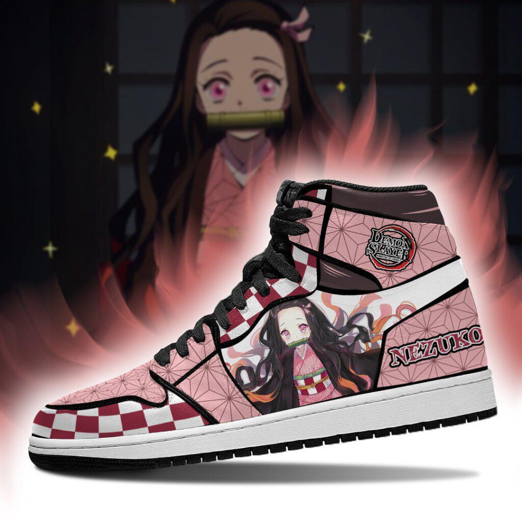 Nezuko J1 Sneakers Demon Slayer Anime Shoes