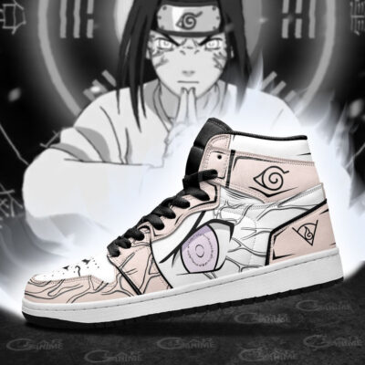 Neji Byakugan Eyes J1 Sneakers Naruto Anime