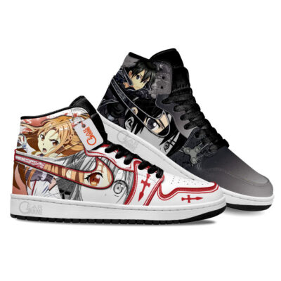 Kirito and Asuna J1 Sneakers Anime